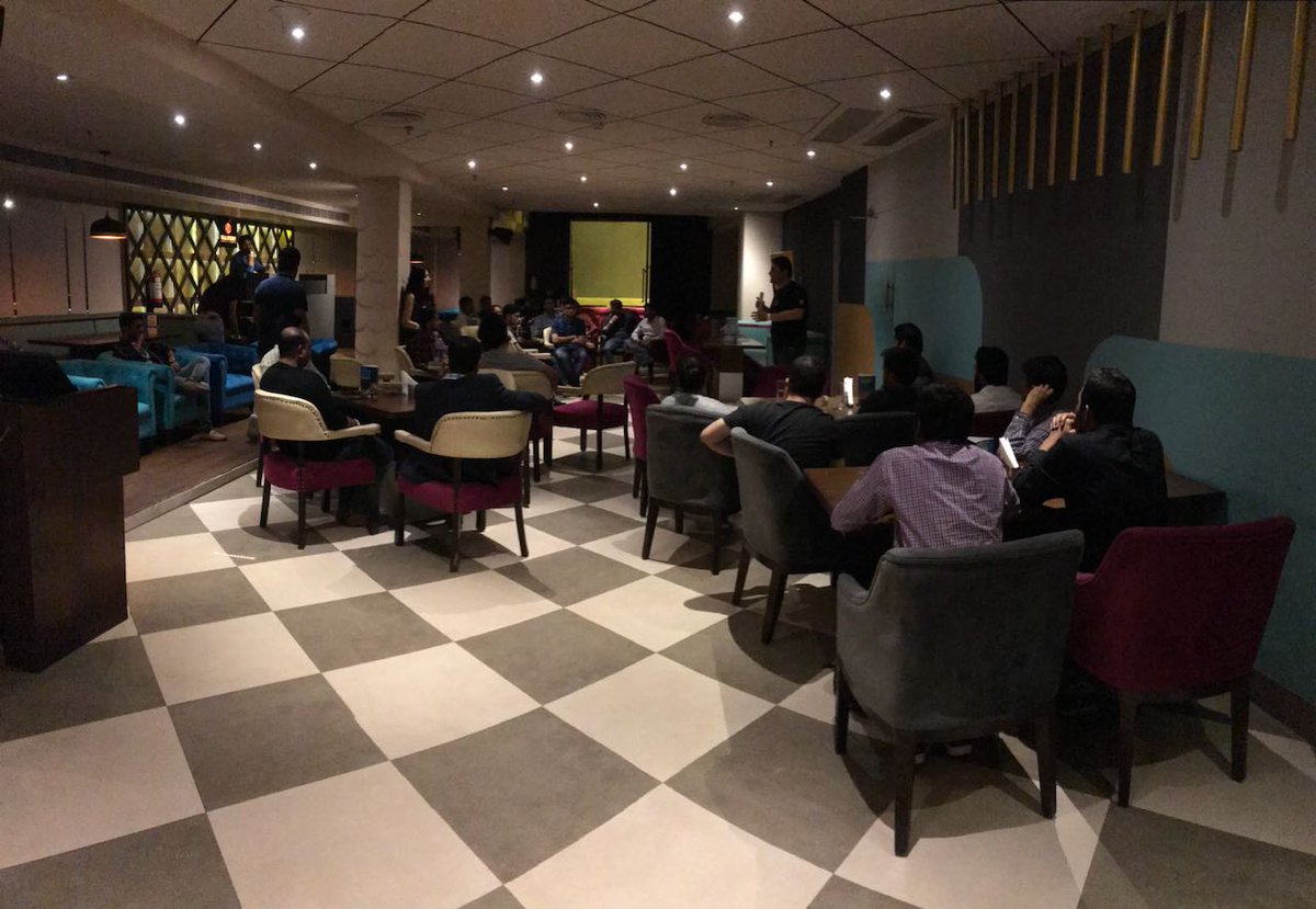 vidoolydotcom's tweet photo. Creators and video enthusiasts have kickstarted the discussion at the very first #DigitalVideoMeetup2018 Delhi Chapter! #DVM2018 #VideoMeetup2018 @VideoMeetup https://t.co/EKZJSLKTue