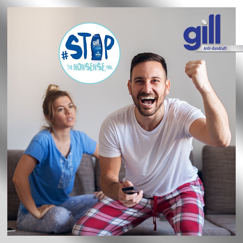 Gill_RSA's tweet photo. Control of the remote got you forgetting that bae exists? Pay attention, bro! ✔ #GillSA #GillShampoo https://t.co/UMC4LBo3Dw