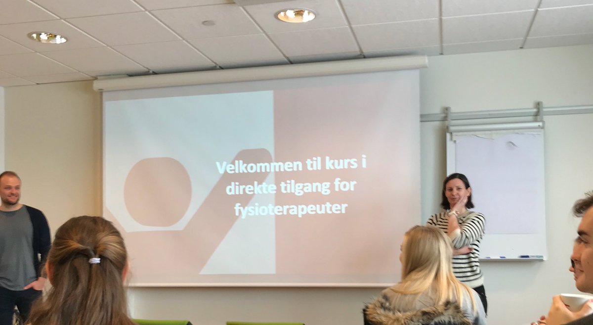 soengdal's tweet photo. Klar for kurs i direkte tilgang gjennom @norskfysio @ffmanter https://t.co/xpmEssANAQ