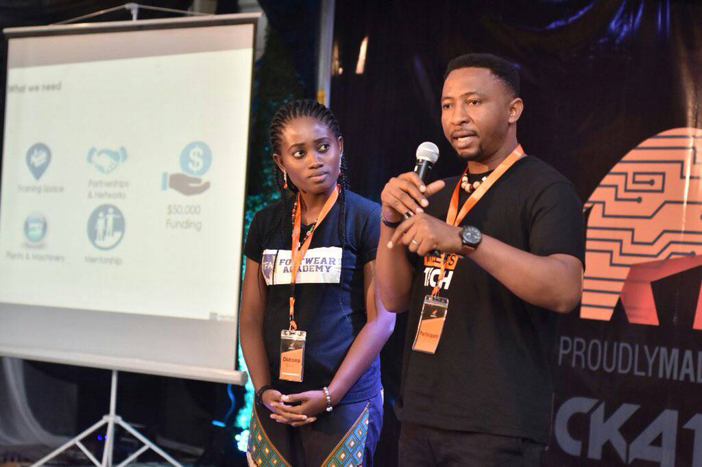 abacityblog's tweet photo. #hackaba2018 #proudlymadeinaba

Here is the team that won:

The Footwear Academy won $50,000 in top prize money.

Tochukwu Clinton, the Aba based inventor and founder of clintonel technologies won the $30,000 second prize money.

 Team Ogugwo came third, winning $20,000 https://t.co/oIm1cyivR6