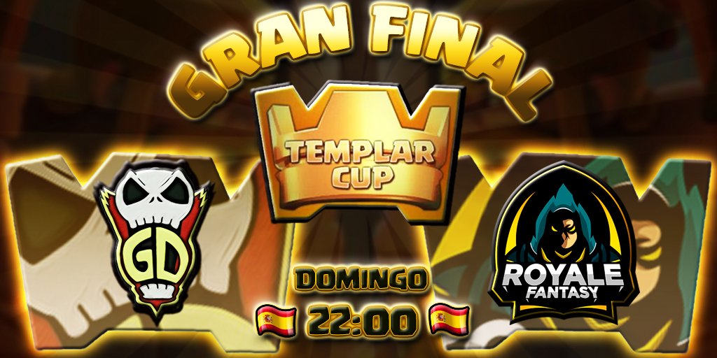 Además también cree algunas miniaturas ayer.  Para el nuevo vídeo de <a href="/calasCR/">Calas</a> , para el directo de <a href="/CANAL_ALGAME/">ALGAME</a> donde jugaba <a href="/RoyaleFantasy/">RoyaleFantasy</a> y para la <a href="/CupTemplar/">Templar_Cup</a> donde anuncian la final!