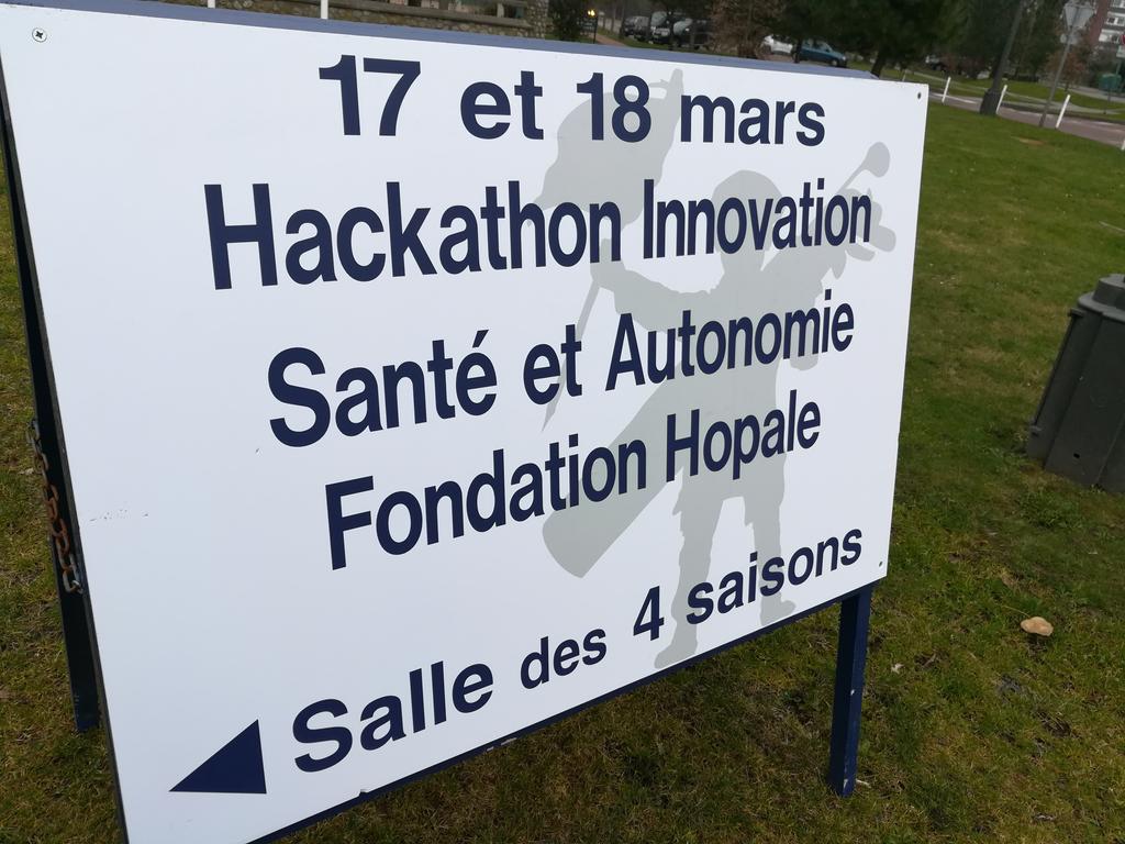 ju2x2's tweet photo. #HackHopale le hackathon de la Fondation Hopale, c'est parti 😉 https://t.co/5YzorE2Mk1