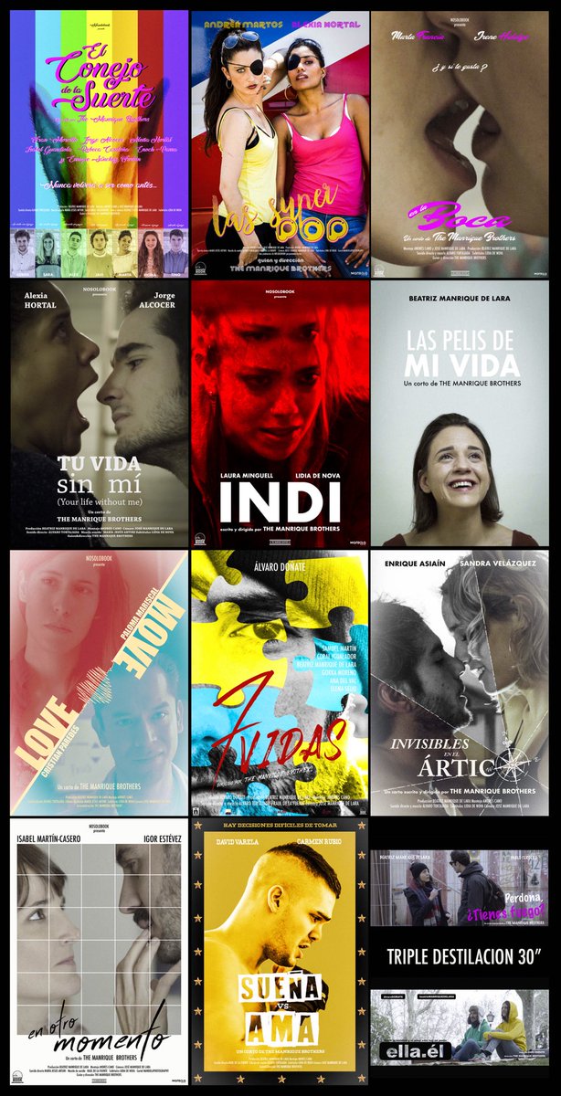 Nuestros cortos presentados este año en @JamesonNotodo en un solo link #corto #themanriquebrothers youtu.be/NfgvTHUqYzA?li…