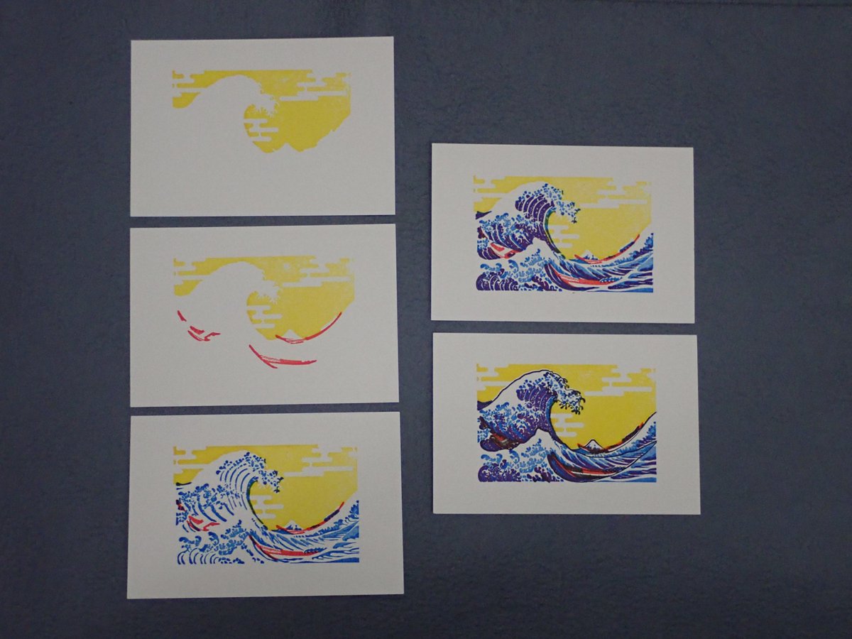 浮世絵スタンプラリー、「おもしろい！」との感想を多数いただきました