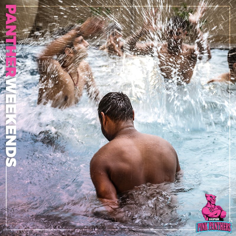 JaipurPanthers's tweet photo. #Weekends done right!
#PantherWeekends #RoarForPanthers #VivoProKabaddi #Jaipur #PantherMoments #LetsKabaddi #KhelKabaddi #ProKabaddi #PKL #Season5 #JPP #SMSstadium #Team #PantherDen #JaipurKabaddi #LePanga #AsliPanga #StarSports https://t.co/Q5mwoaR7rT