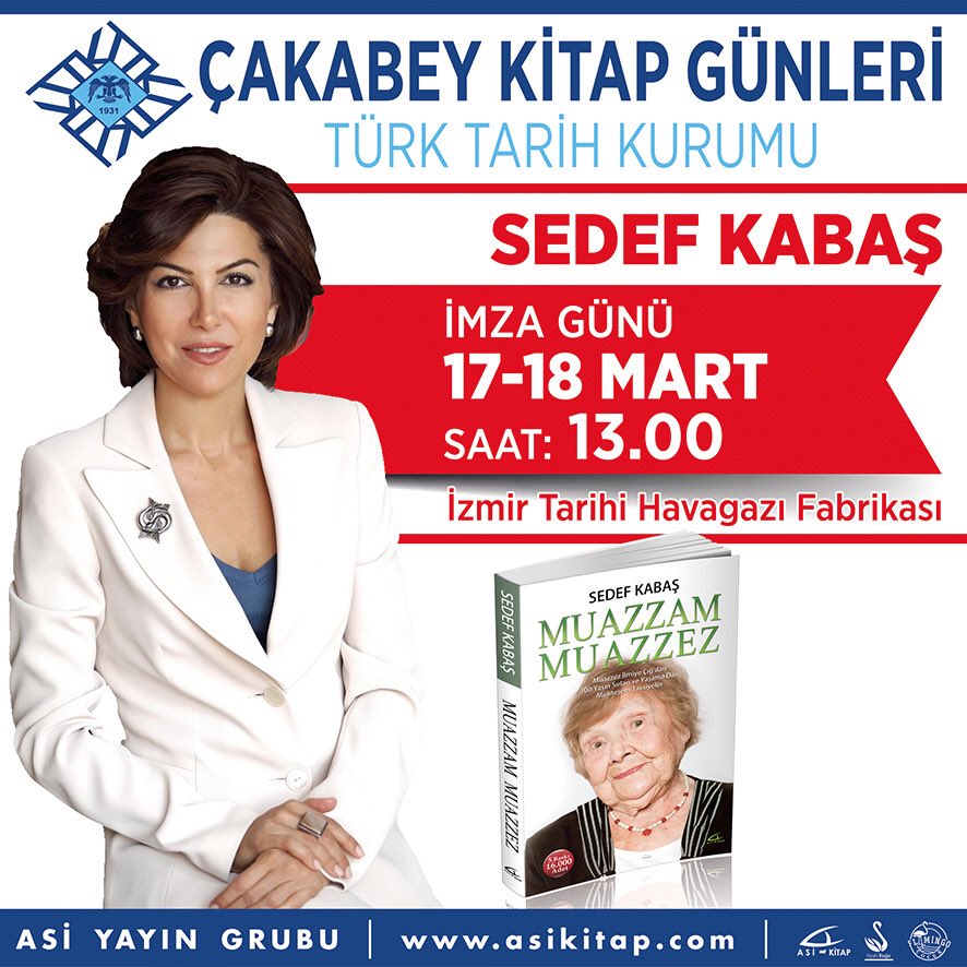 İZMİİİİİR:)
Birazdan, imza başlıyor:) 

#muazzammuazzez #asikitap #sedefkabaşkitap 
@SedefKabas