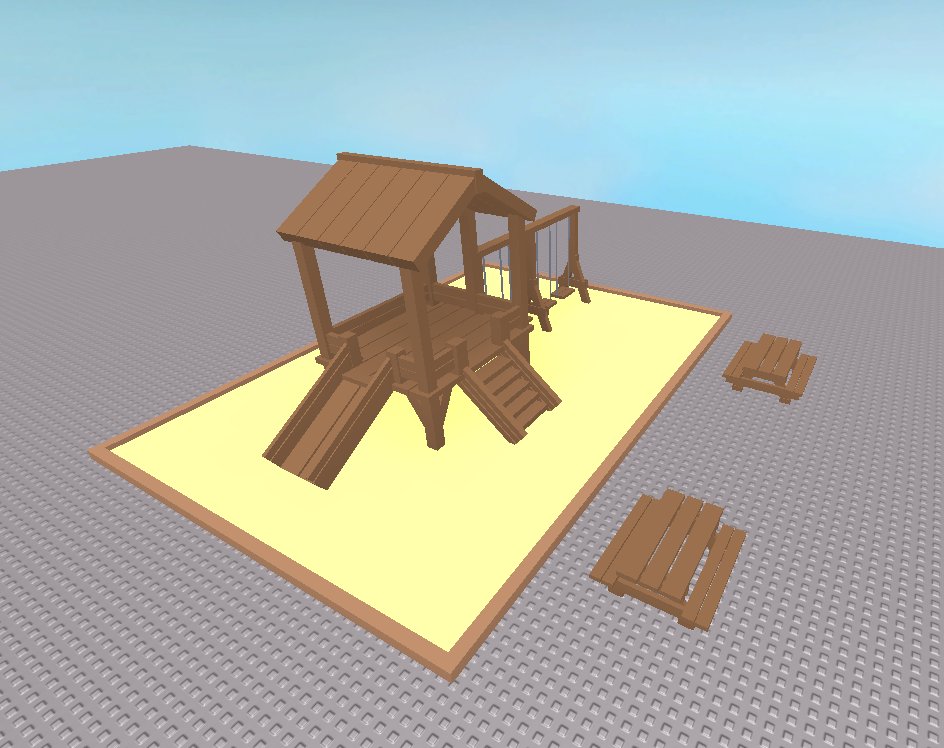 RBX_Builder's tweet photo. #ROBLOXDev #ROBLOX #ROBLOXBuilds Check out this Park I made! Took an hour. If you want to hire me, DM Me. https://t.co/4s1CSGjkBH