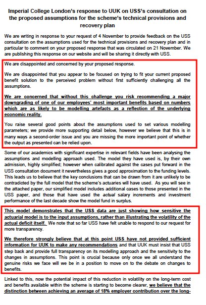 Screen shot of page one of document linked to in the tweet