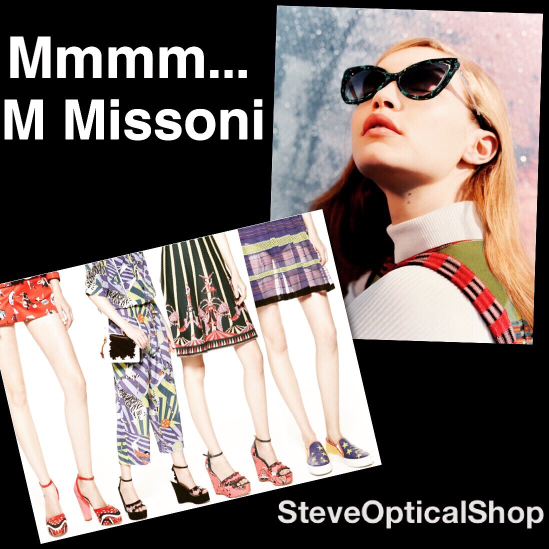 SteveOpticaShop's tweet photo. Gigi Hadid In #Missoni  #instyle #steveopticalshop2018 #😎 #faahionable https://t.co/13x7KiUqF5