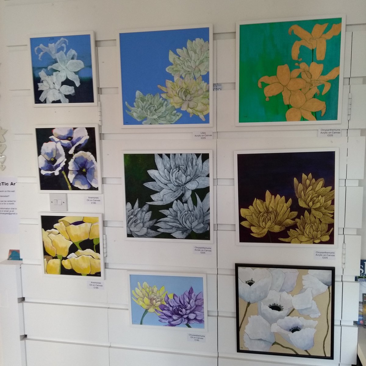 EclecArt's tweet image. We have a new guest artist with us until April 10th - Deborah Isabella Gilbert #painting #floral #flowers #botanicalart #artforsale #gallery #margate #margateoldtown #Thanet #Kent #originalart #Kentartist #ArtistOnTwitter