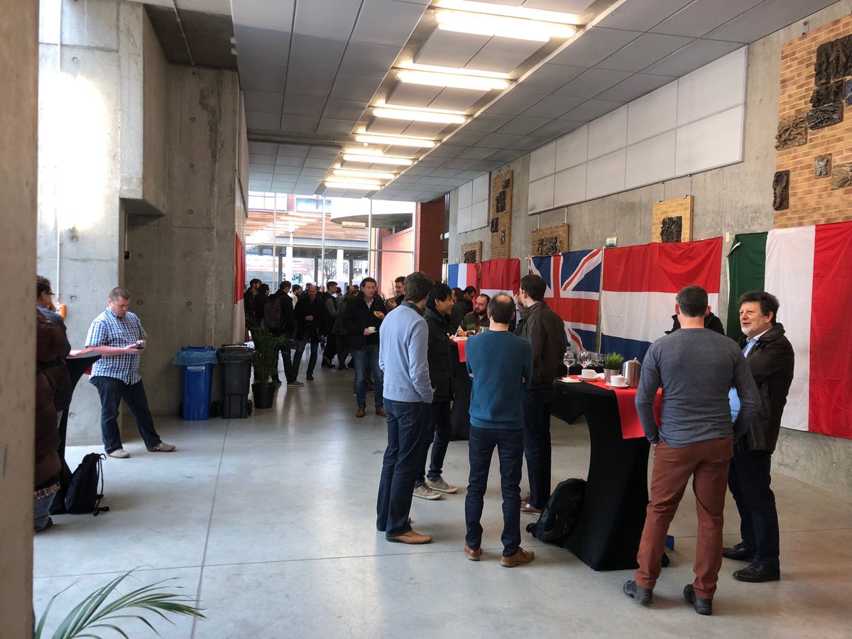 Things warming up for #SQLSatBelgium