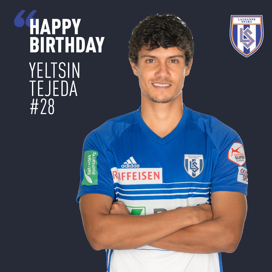 Aujourd\hui, nous souhaitons un joyeux anniversaire à Yeltsin Tejeda! Birthday 