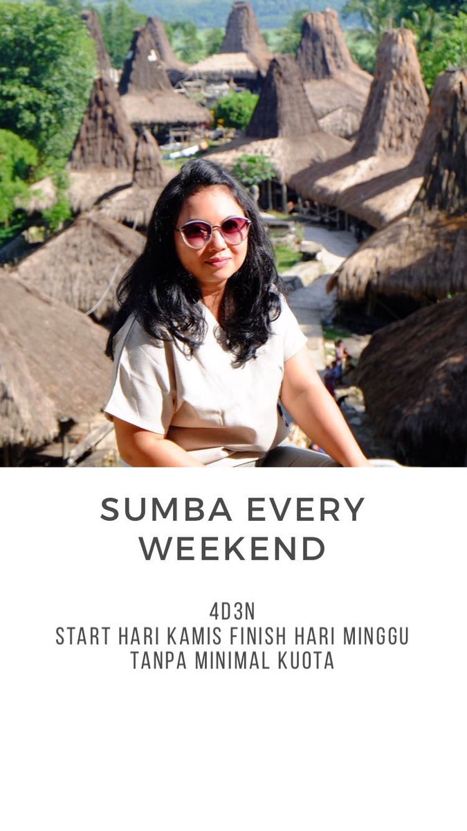 FunAdventure_'s tweet image. SUMBA Every Weekend . Tanpa Minimal Kuota