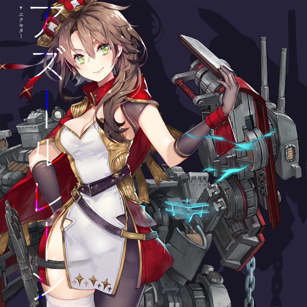 Mkiiiiii アズールレーン エクセター改造 去年完成的 自己還蠻喜歡的w