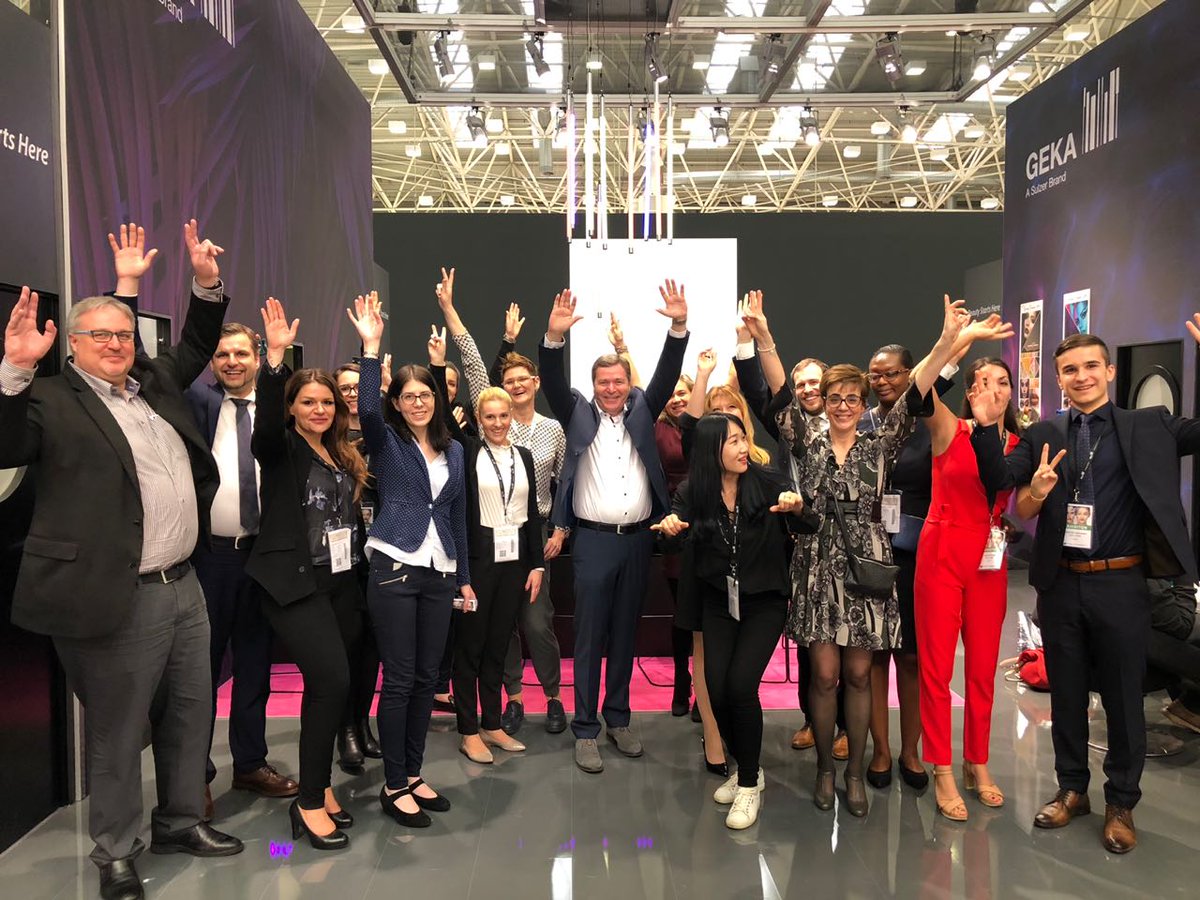 gekaworld's tweet image. Another great day at #Cosmopack already started. Looking forward to meeting you at our #booth D14 - E13. 😊