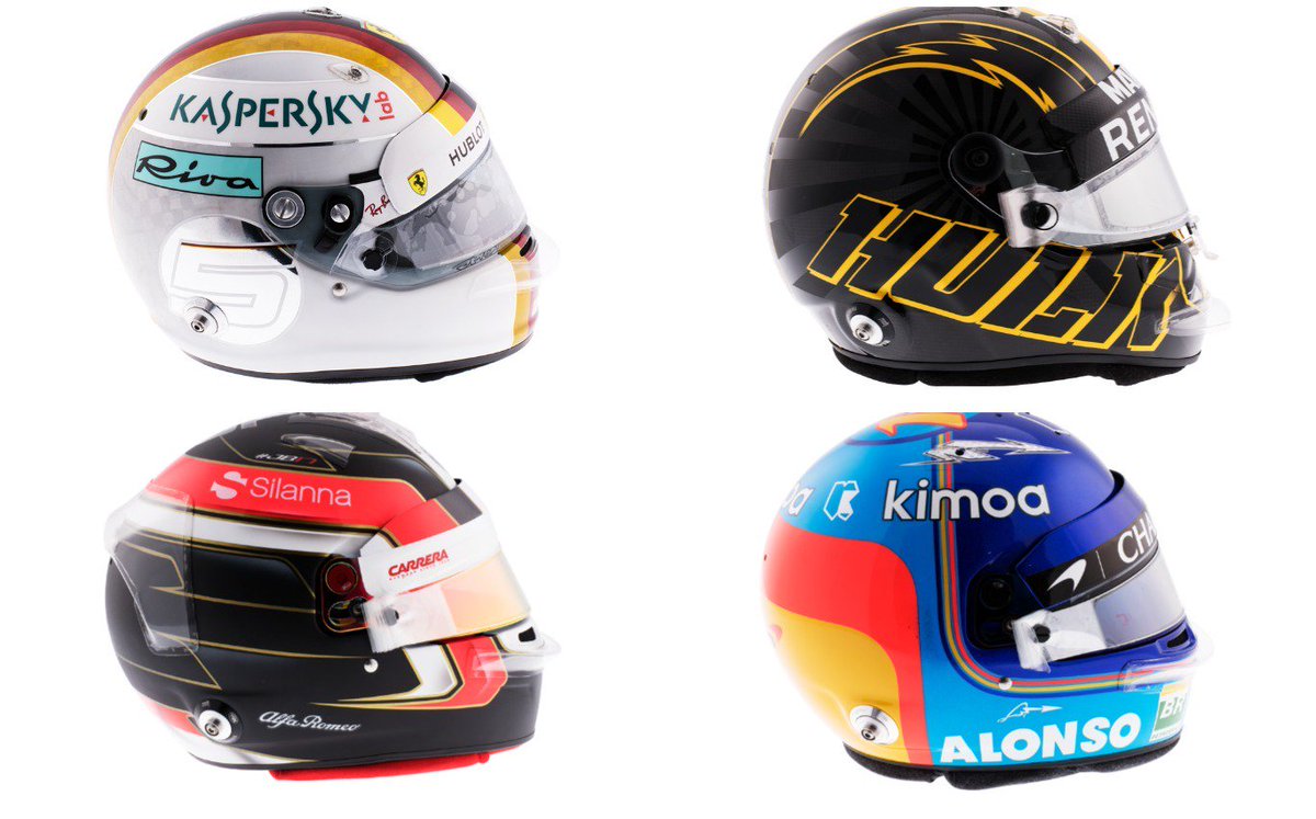 Who's got the best lid on the grid?  Vote >> f1.com/Helmet-Vote  #F1 #Unleash2018 https://t.co/EgaGkOrWHe