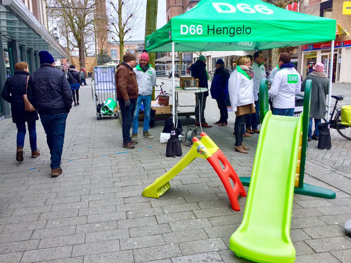 D66 Hengelo On Twitter Vandaag Staan We Weer In De Binnenstad