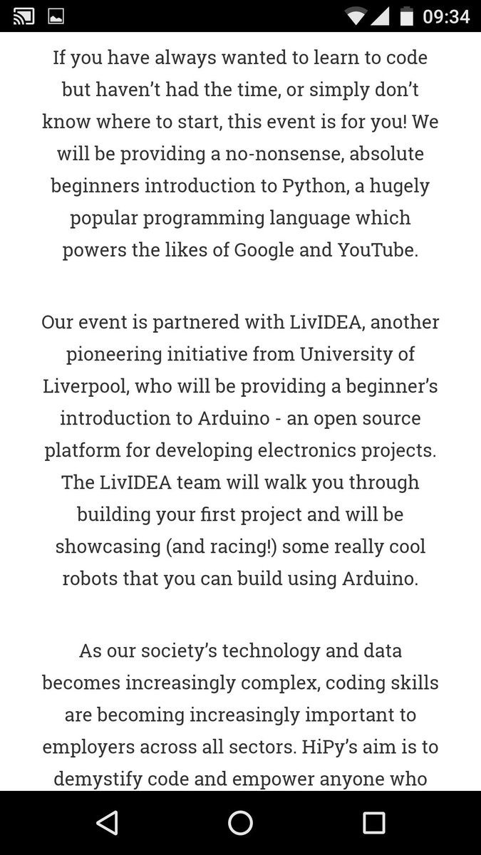 hipyliv's tweet image. Get ready for #RobotsAndCode @Liverpoollib 23 March 5 - 8 pm. Register now at hipy.uk