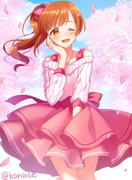 五十嵐響子 「?春? 」|こなせのイラスト