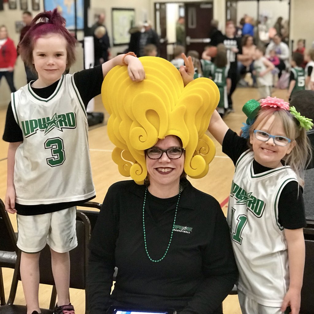 fbcbethalto's tweet photo. Today is Crazy Hair Day at Upward! Coaches are joining in on the fun too!! #crazyhairday #week7 #fbcbethalto #upwardbasketball #upwardcheer #kidmin @upwardsports https://t.co/fDtkJ47bqn