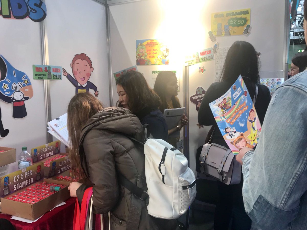 CSKidsLtd's tweet photo. It's the last day of The Education Show. Don't miss the chance of chatting with us C. S. Kids Limited Stand E8 and get our best offers EXCLUSIVELY for visitors at the show!😃

#MustGet #LastDay #EdShow2018 #PYP #EYFS #KS1 #KS2 #Reception https://t.co/LyjWC8r7VF