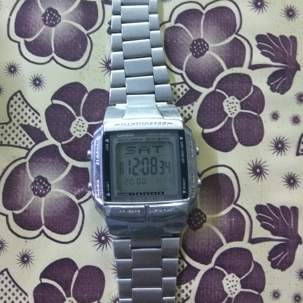 mythicalcmd's tweet photo. My beloved #db360 #casio lives up to the challenge. Cell dies after service of more than 10 years. Relived after replacement of #CR2025 https://t.co/C3V6oAodsO