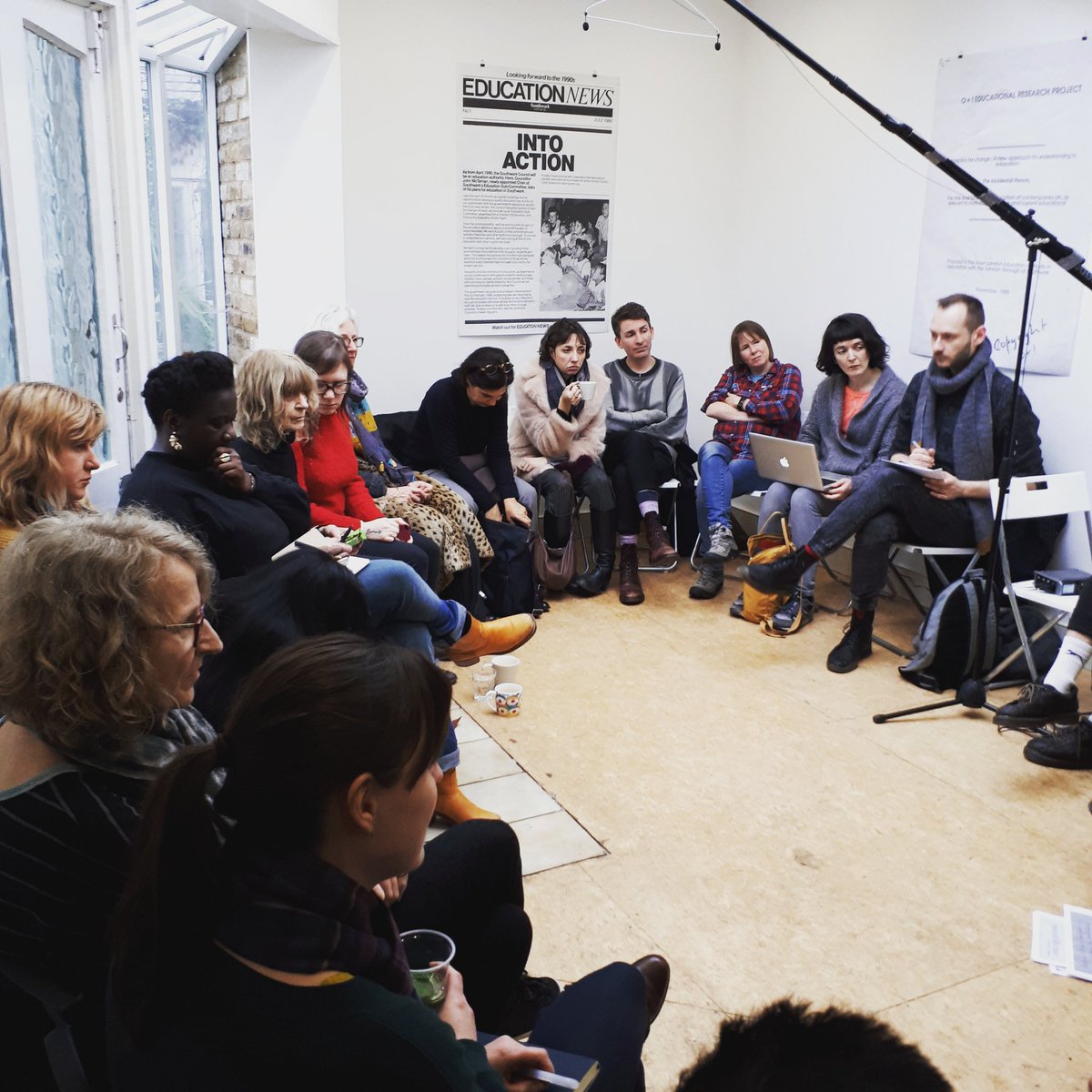 PeckhamPlatform (@peckhamplatform) on Twitter photo HAPPENING NOW! Victoria Lane and Judy Vaknin lead a discussion exploring the documentation of SERP
Joining the conversation is Lloyd Trott Dramaturg at RADA, artists Barby Asante and Barbara Steveni with Ben Cranfield, Senior Tutor in Curatorial Theory <a href="/RCA/">Royal College of Art</a>
#serpreactivated HAPPENING NOW! Victoria Lane and Judy Vaknin lead a discussion exploring the documentation of SERP
Joining the conversation is Lloyd Trott Dramaturg at RADA, artists Barby Asante and Barbara Steveni with Ben Cranfield, Senior Tutor in Curatorial Theory <a href="/RCA/">Royal College of Art</a>
#serpreactivated