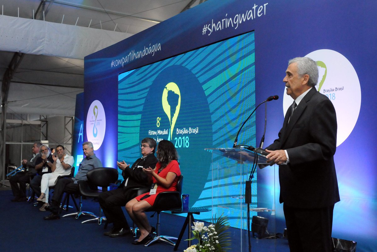 #CitizenVillage Benedito Braga, President of <a href="/wwatercouncil/">World Water Council</a>, says: "This moment is so important, Brazil gets to shows that citizen participation is fundamental to raise the discussion of water issues to the higher instances" #SharingWater