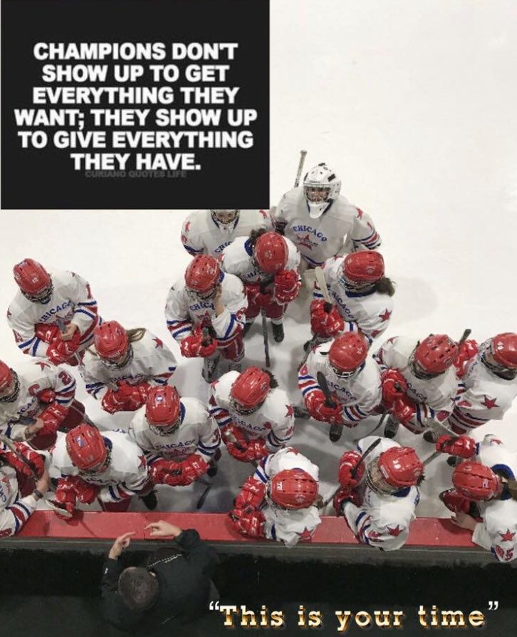 cyagirlshockey's tweet photo. Good luck to the U14s playing for a central district Championship this weekend.  #redhelmetsrock #CYAproud https://t.co/cc05xRQHUu