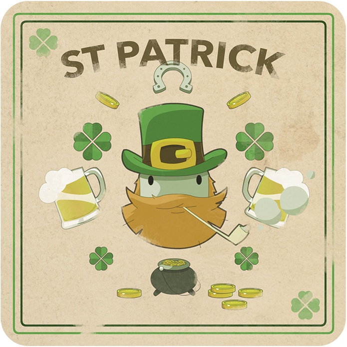 PlayUB's tweet photo. Happy #StPatricksDay to all Nubs🍀

This day is an ideal opportunity to enjoy a few beers with your Viking friends 🍻

Warning : Be aware that increased damage can be dangerous for your health! https://t.co/6JVqEKMOu4