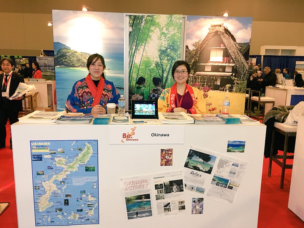 mashashimoto's tweet photo. @AirCanada #asiasalesteam at the #Ottawa #TravelandVacationShow. Promoting #Japan with @jntocanada and @JapaninCanada. New Daily flights from #Montreal to #Tokyo, #Narita starting June 1st on our #Dreamliner #787 #flytheflag #ilovejapan https://t.co/RopC7c8nsp