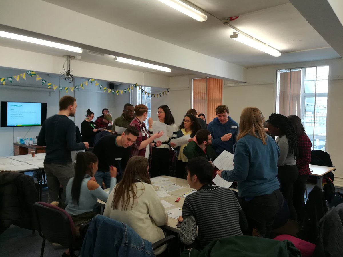 PhilKinghorn's tweet photo. Icebreaker to kick off the day #CommitteeTraining @SJAStudentVol https://t.co/uW7WWEFehd