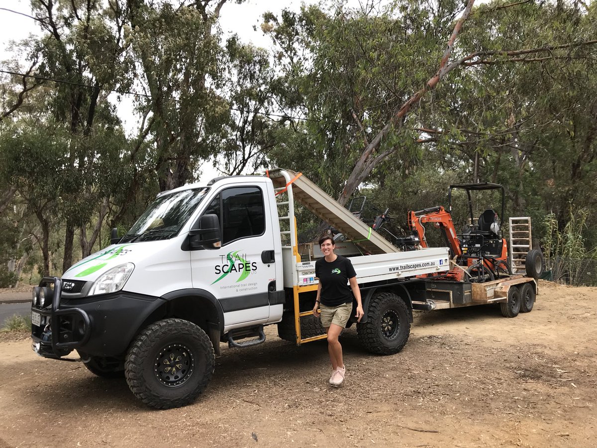 TrailScapes's tweet photo. Off to #Ipswich and #Toowoomba for more #trailbuilding. An easy 3-day road trip for our #Iveco truck! https://t.co/NHmE6pFXB3