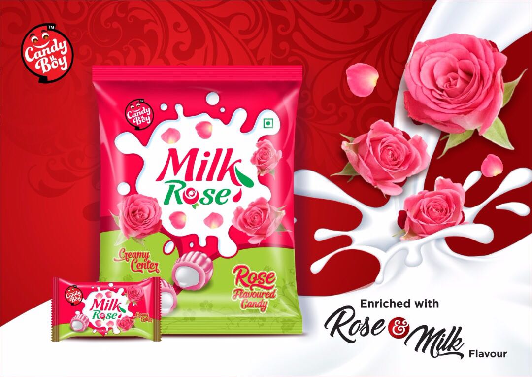 Milk with Rosy flevour,,, yyyyyyyyyyyuuuuuuuuuuuuummmmmmmmmmm