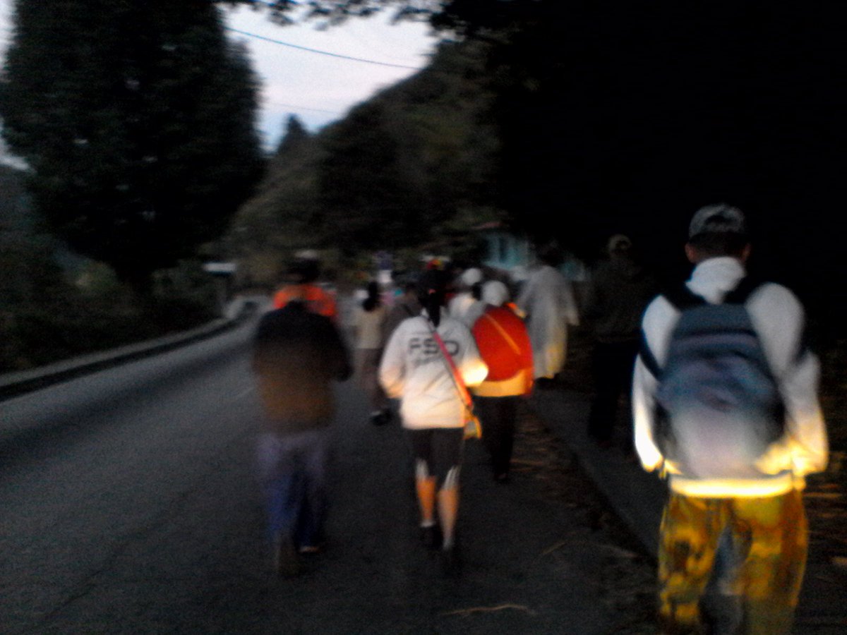 Guardia Prevencion vía crucis desde Tabay hasta San Jacinto 17/03/2018