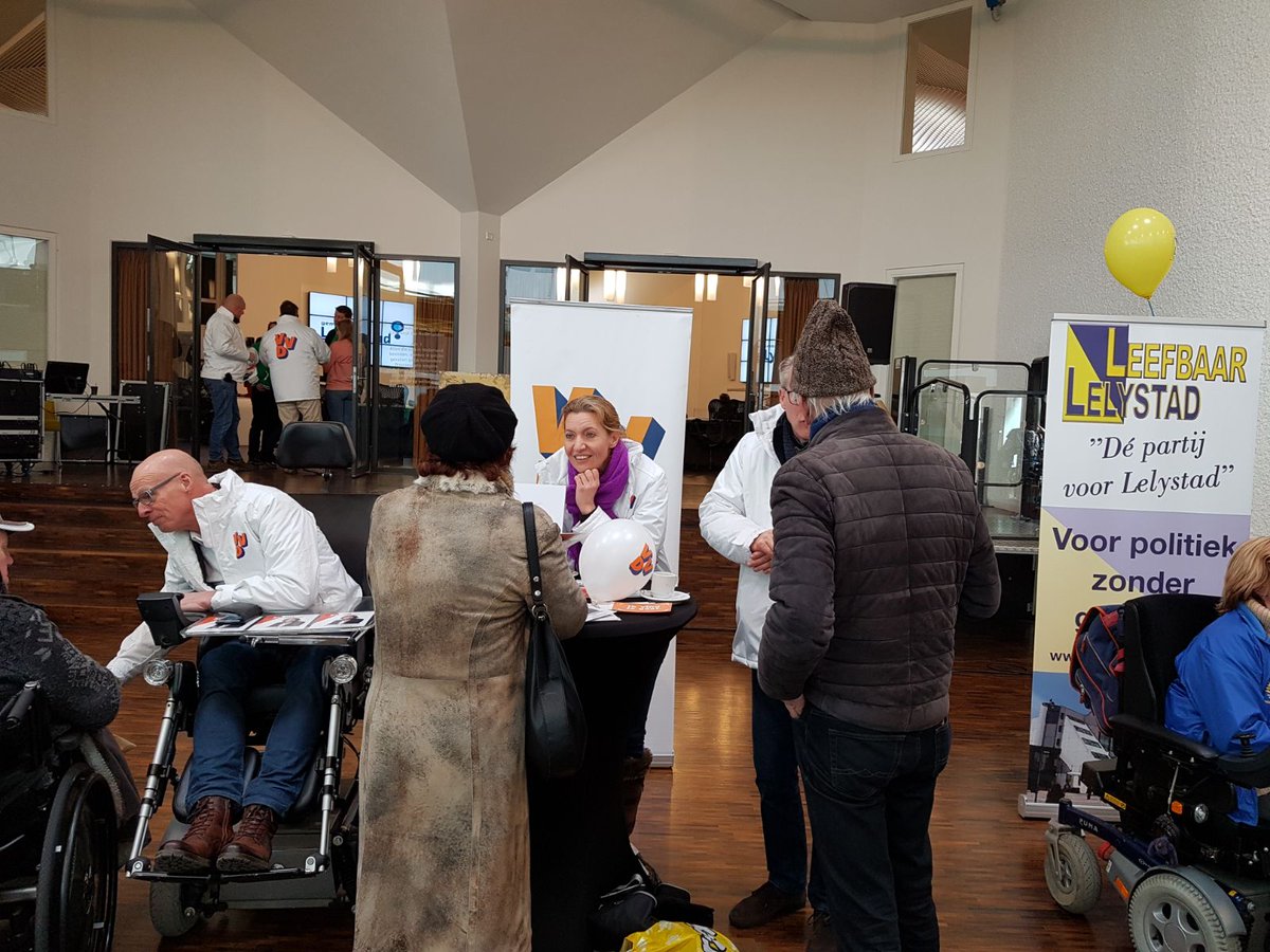 <a href="/VVDLelystad/">Lelystadse VVD</a> is ook aanwezig op de politieke markt in het stadhuis. Kom ook langs en ga met ons in gesprek. Wij vertellen je graag over onze standpunten!

Stem 21 maart <a href="/VVDLelystad/">Lelystadse VVD</a> bij #GR2018. Lijst 1. #Kiesvoordoen. #VoorLelystad!