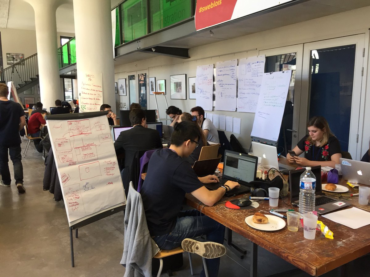 DenisBauduin's tweet photo. Congrats et bon courage à tous ces jeunes talents qui s’expriment et brainstorment lors de cette nouvelle édition de la startupweekend à l’INSA de Blois @AVANTAGERH recruteur de talents #sweblois https://t.co/UdAY5n2TYI