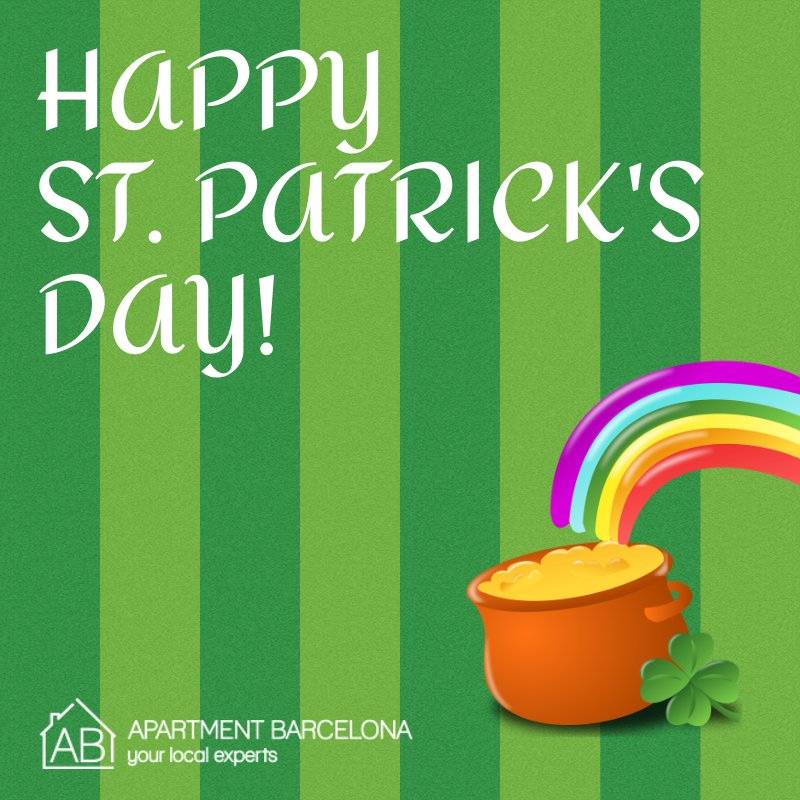ApartmentBCN's tweet photo. #WeekendInspiration
Happy St.Patrick's Day! 🍀
Why not head to some of Barcelona's top Irish bars to celebrate?
@TheGeorgePayne @TEMPLEBARbcn @dunnesirishbar
#ABLocalExperts https://t.co/wDanv8nTVU