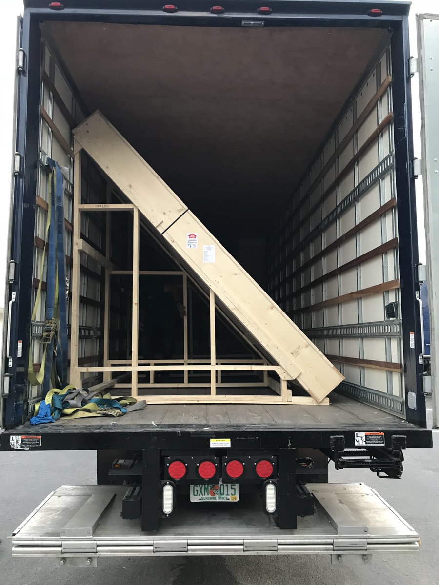 ganderandwhite's tweet photo. Sometimes artworks don't fit in even the tallest of trucks. Luckily we've got a solution for everything…
.
.
.
#shippingsolutions #artshipping #logistics #storage #artstorage #ontheroadagain #truck #transport #backofthevan #sneakpeek #storagesolutions https://t.co/5djtrVqf3h