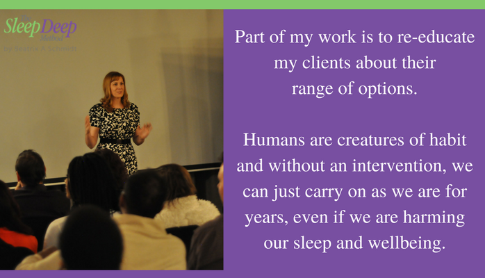 beatrixaschmidt's tweet photo. Part of my work is to re-educate my clients about their range of options.Humans are creatures of habit and without an intervention, we can just carry on as we are for years, even if we are harming our #sleep and #wellbeing.Ready for #WorldSleepDay - 16th March #thesleepdeepmethod https://t.co/6ZCnD0KUxV