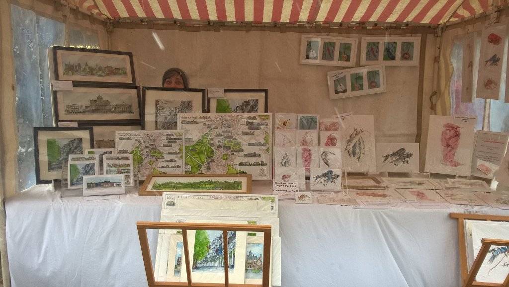 elainegillart's tweet photo. Where's @LucyclaytonLucy top tip... Behind the #Tunbridgewells #map! Do ask as can #illustrate your house on the map https://t.co/K9CGSXaBjT