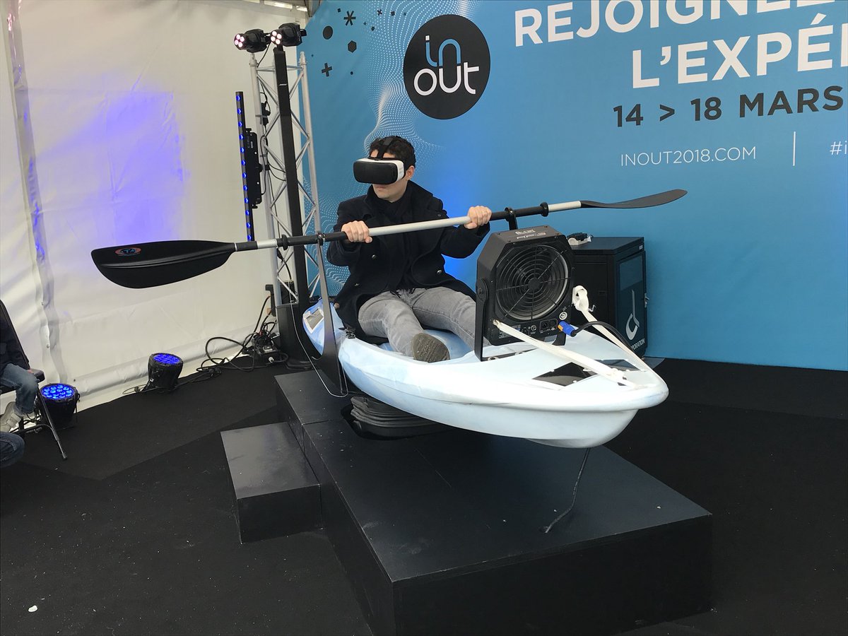 inOut_Rennes's tweet photo. Simulateurs vélo et kayak, visite de la #cahute, location de #vélos à assistance #électrique... C’est en ce moment même place de la Mairie et jusqu’à demain soir ! #inOut2018 #Rennes https://t.co/8qGQsZl32z