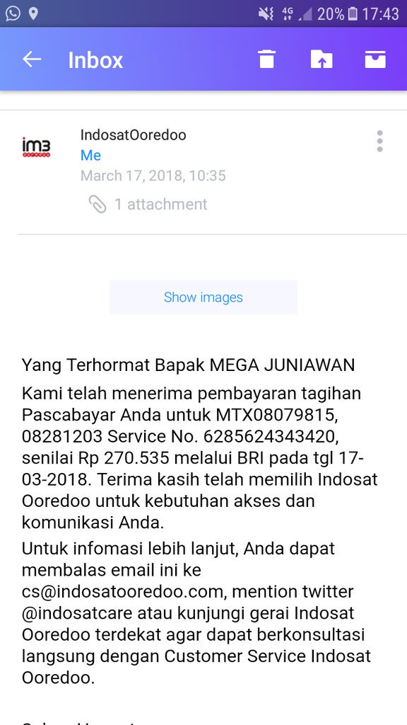 megajuniawan's tweet photo. @IM3Ooredoo  https://t.co/PG3AoTk7bn