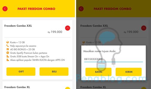 yaes_andi's tweet photo. @IM3Ooredoo Fitur GIFT @fitriaapriliaa @yenylucky04  #myIM3Challenge https://t.co/6TKJ7R3neY