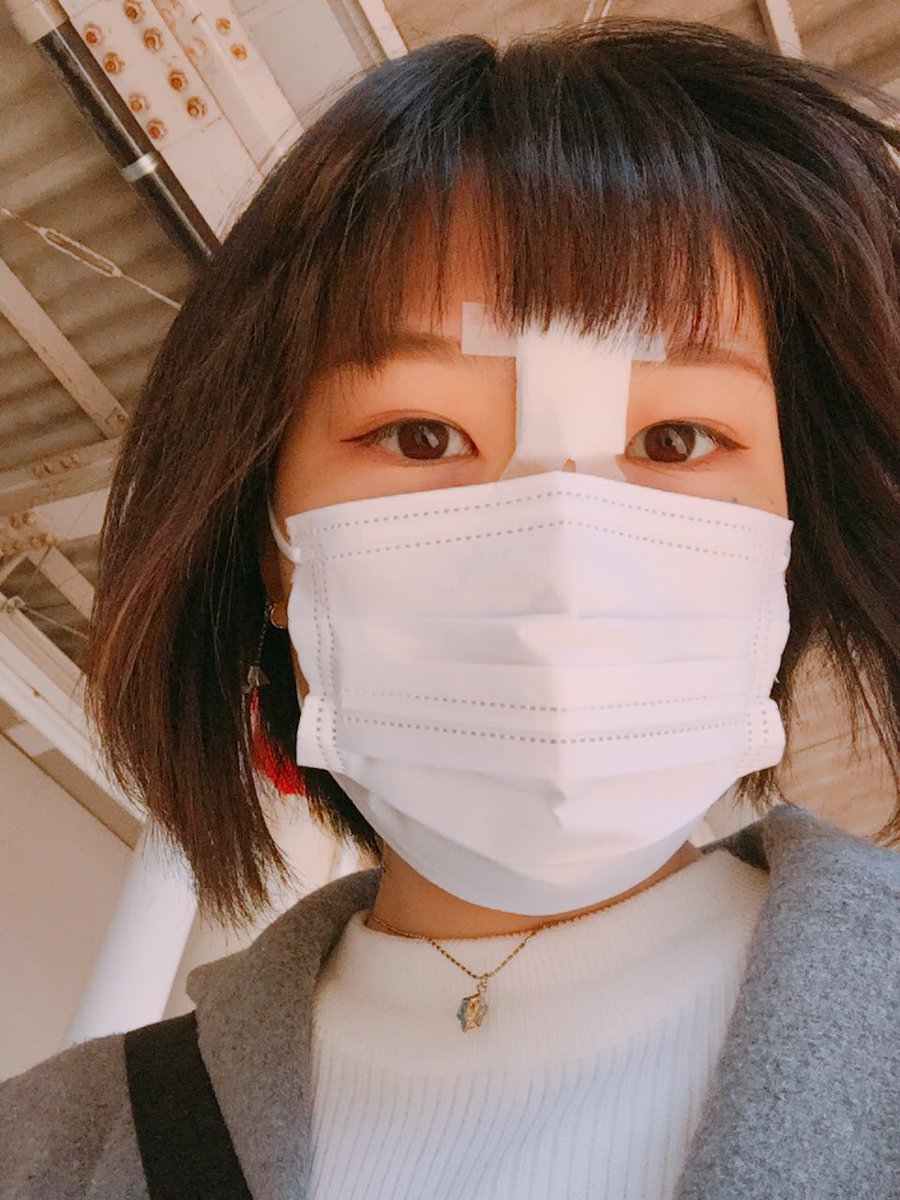 Meena みーな Twitter પર おかゆが似顔絵描いてくれました 眉間のガーゼ テープの貼り方も忠実に再現してくれて嬉しいです 頭の上は 最近のいきものがかりです