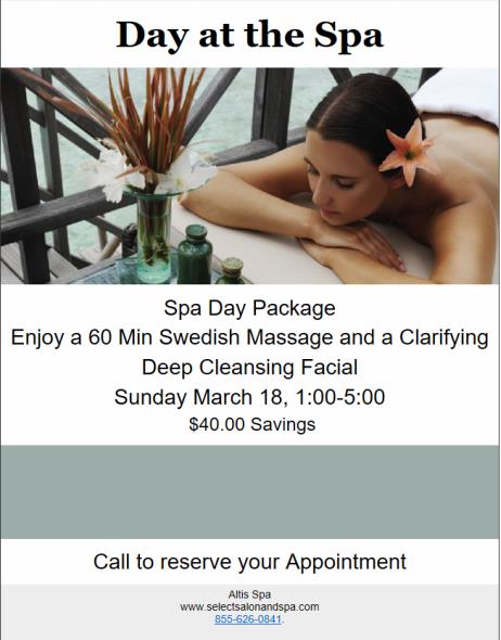 SelectSalonSpa's tweet photo. Come spend a day at the #spa and be #pampered! #Altis #luxuryliving #Boca https://t.co/BTncqNFwXI