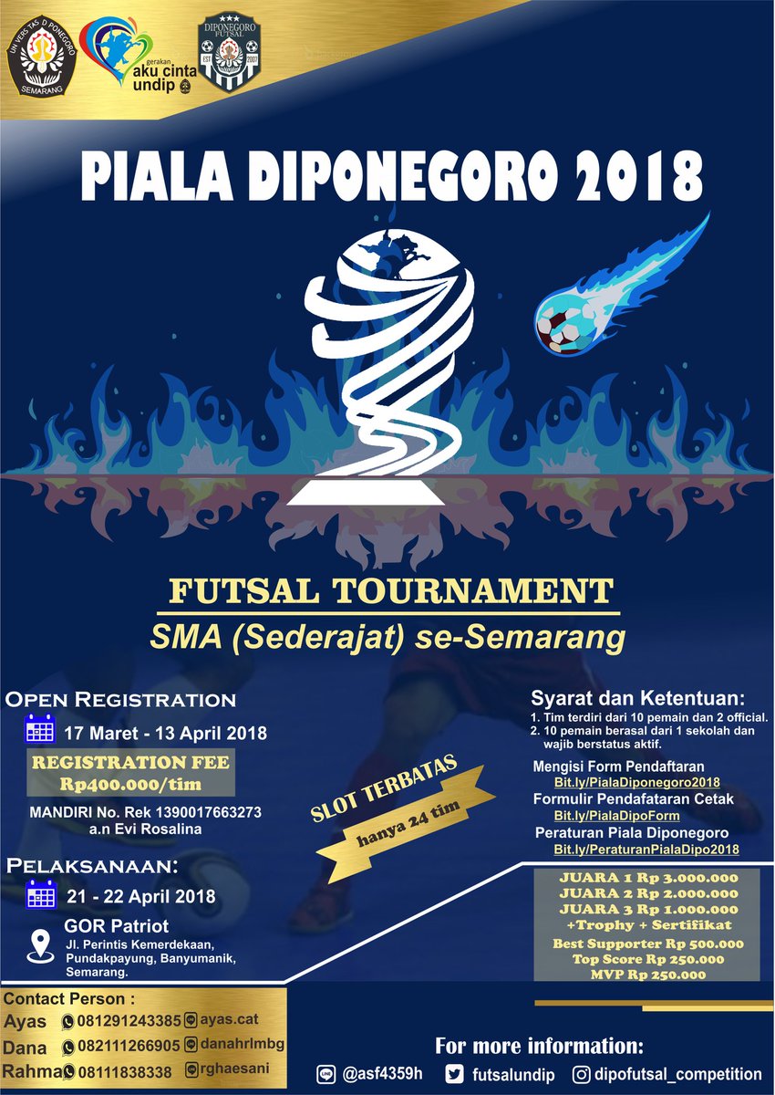 UKM FUTSAL UNDIP tweet media