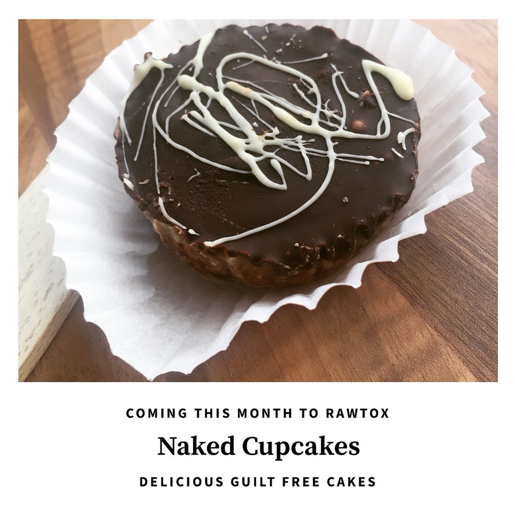 Coming this month to our snack range, our naked cupcake! These lil beauts are delicious, very filling and best of all, guilt free 🤤 Keep your eyes peeled for our launch offer 👀 rawtox.co.uk
