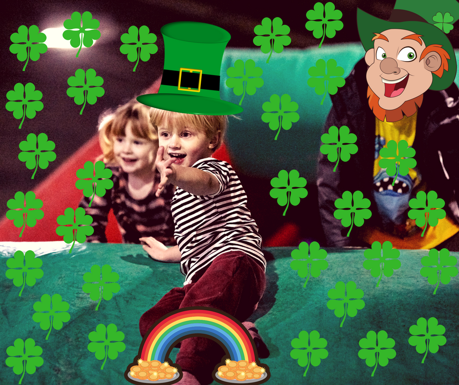 Do you have the luck of the Irish? Tell us how many 🍀 you see in this picture and you could win 2 tickets to Inflatable Ape. #StPatricksDay #InflatableApe