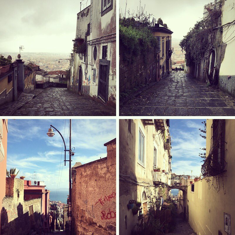 UNAGtw's tweet photo. A Napoli tempo e pendenza sono strettamente legati. Sali, e il tempo lo sospendi. Scendi, e in un baleno è tua la città.
#unanapolialgiorno #tempo #spazio #napoli #pedamentina #petraio #scaledinapoli #vesuvio #mare https://t.co/vRVMEsKyMV